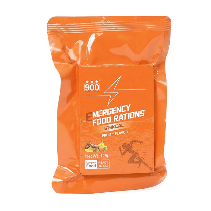 Barritas de Emergência (125g, sabor Fruta, 613kcal)